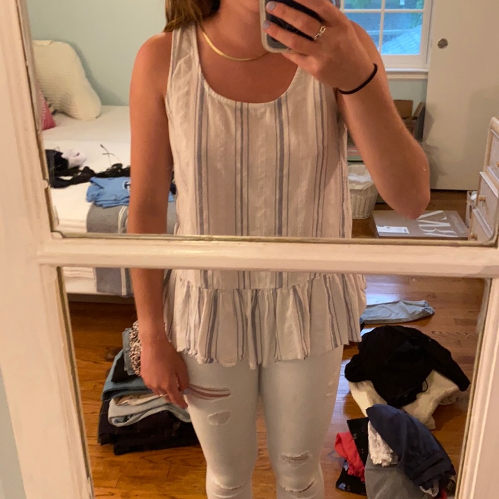Sleeveless summer top